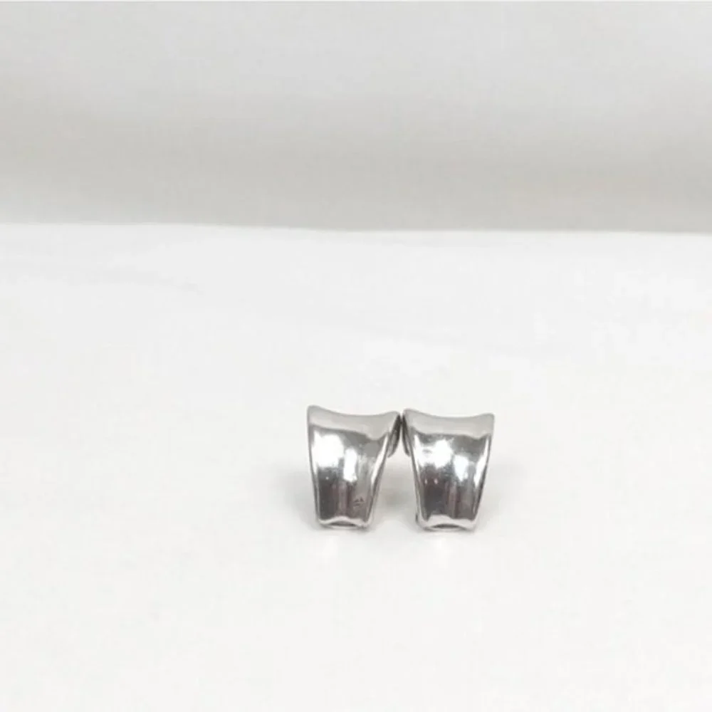 Landau Silver Men's Classic Cuff Links